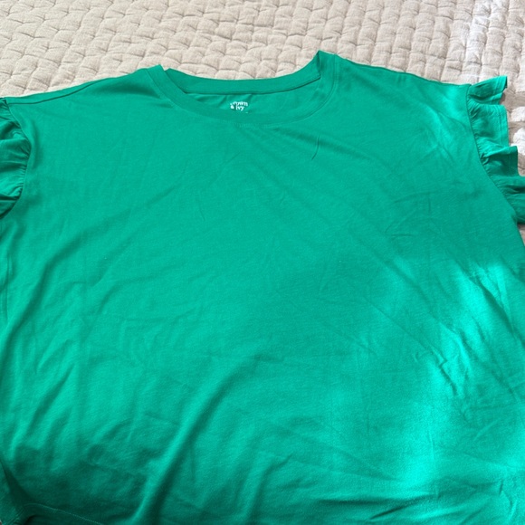 Crown & Ivy Vibrant Green Top - Picture 1 of 2